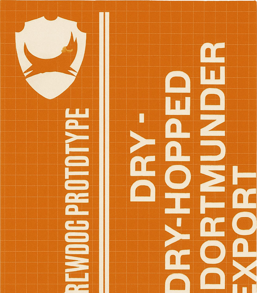 Etiket van BrewDog Dry Hopped Dortmunder Export