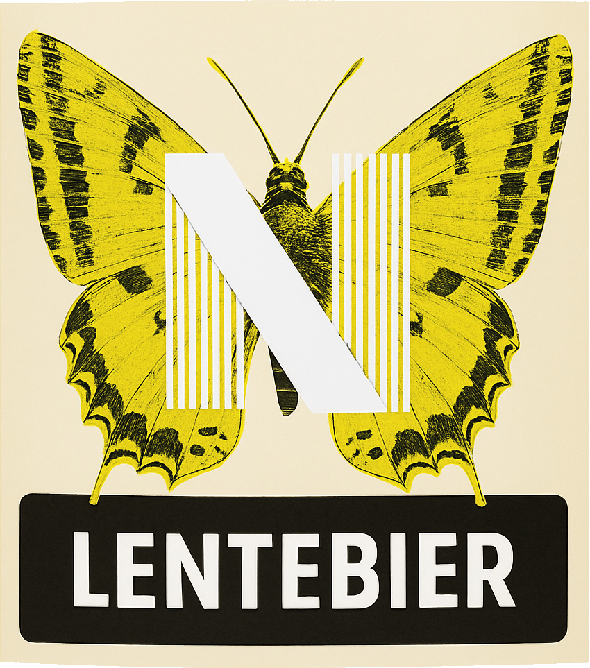 Etiket van  Noordt Lentebier