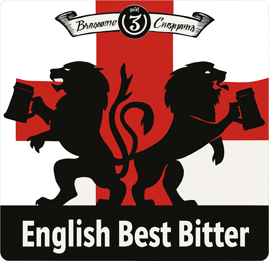 Etiket van Les 3 Croquants English Best Bitter
