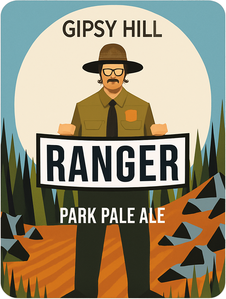 Etiket van Gipsy Hill Ranger
