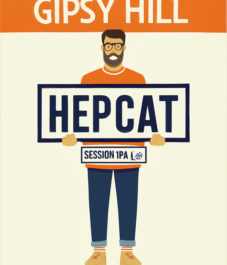 Etiket van Gipsy Hill Hepcat