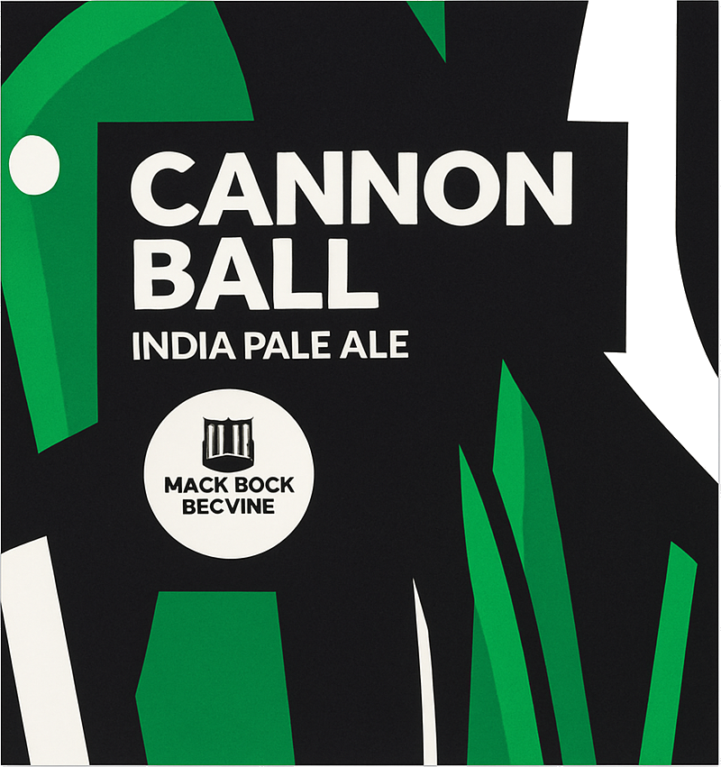 Etiket van Magic Rock Cannon Ball