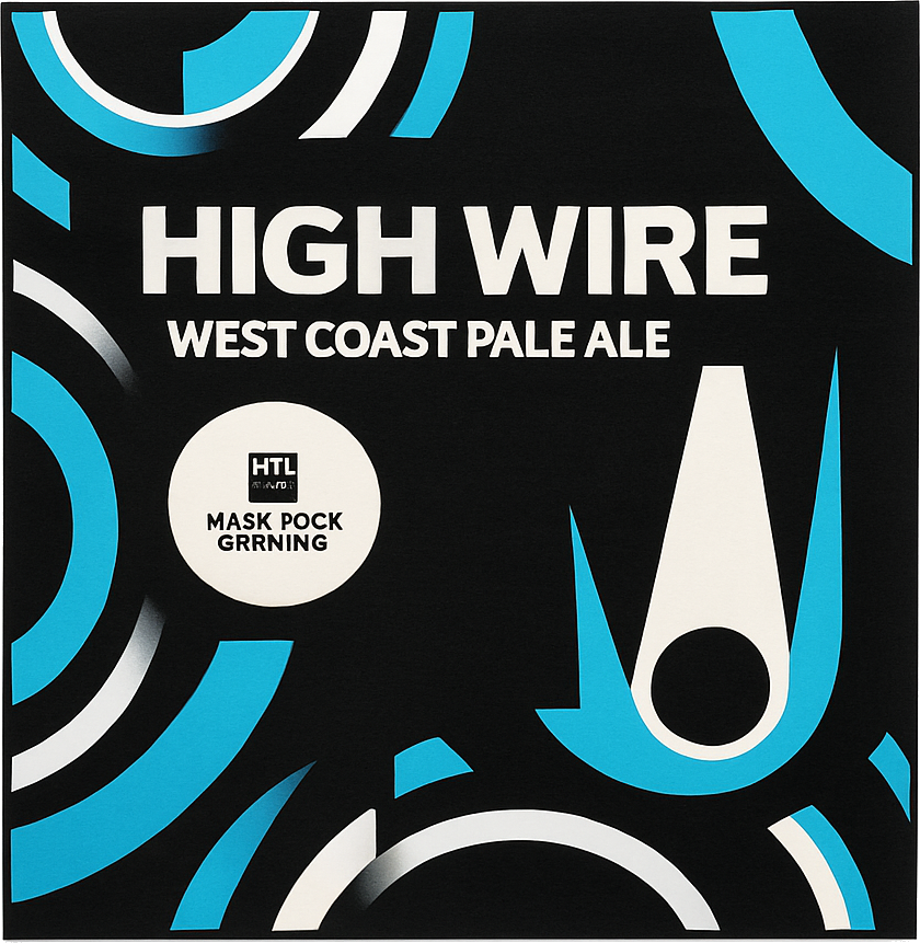 Etiket van Magic Rock High Wire