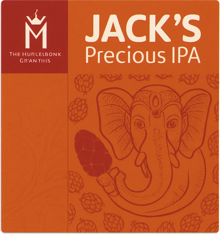 Etiket van Musketeers Jack's Precious IPA