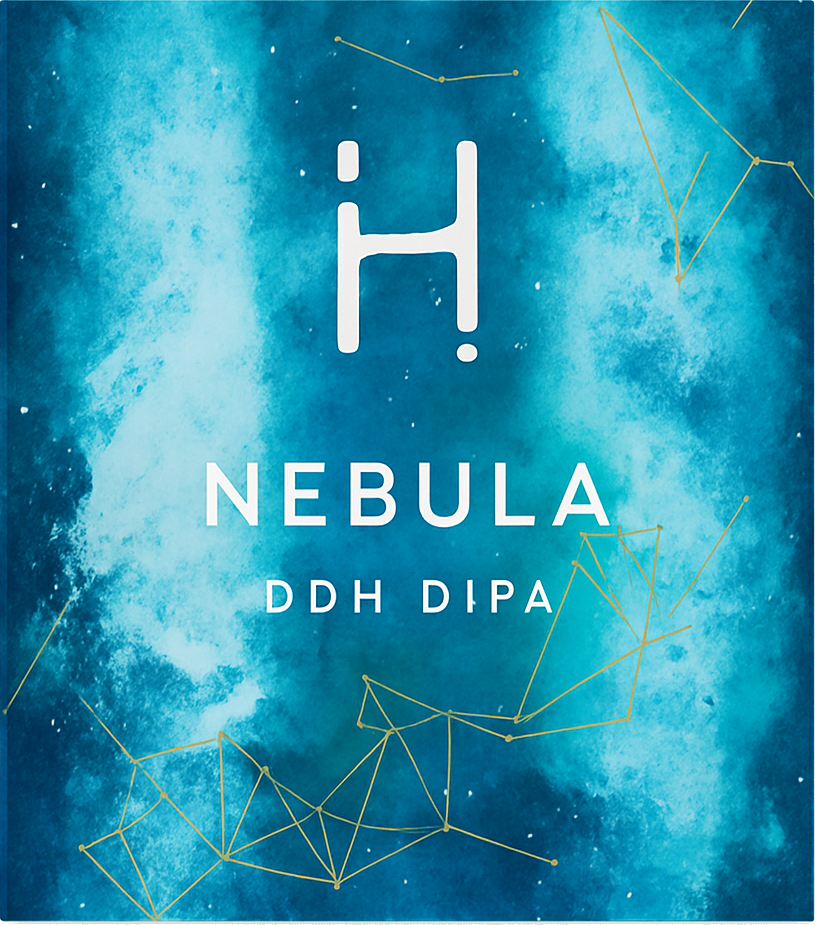 Etiket van Hopalaa Nebula