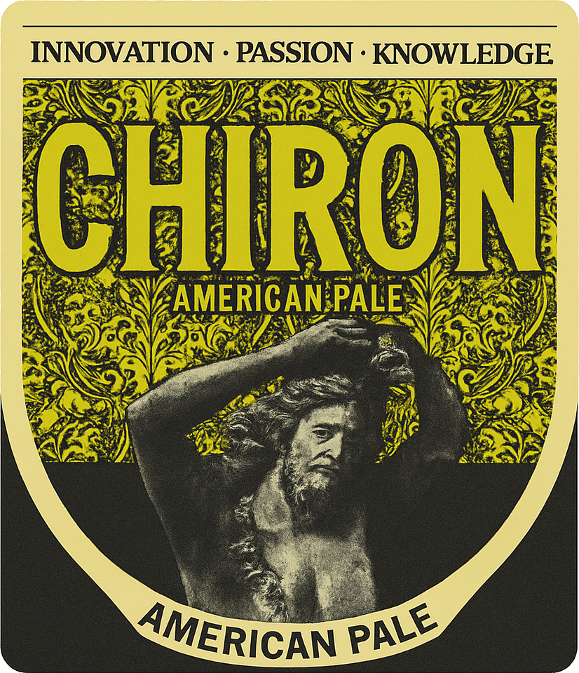 Etiket van Thornbridge Chiron