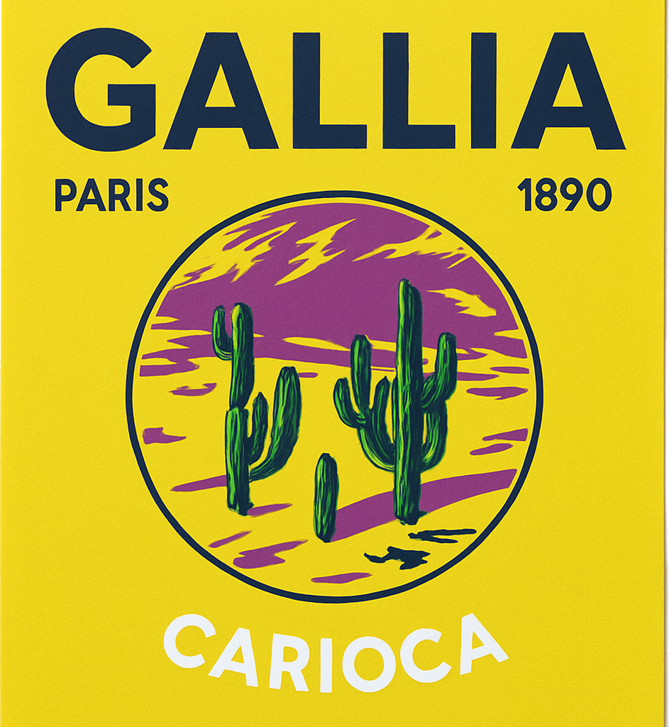 Etiket van Gallia Carioca