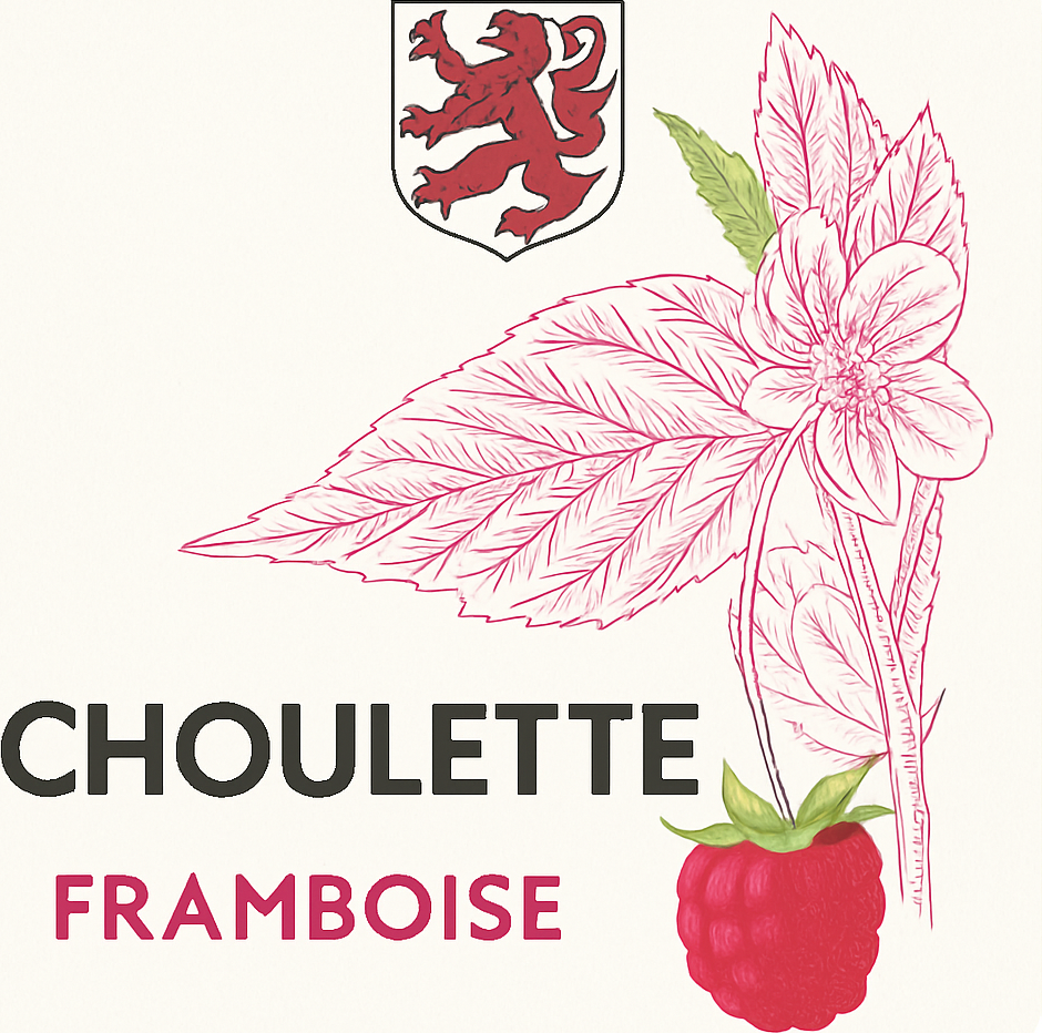 Etiket van Choulette Framboise