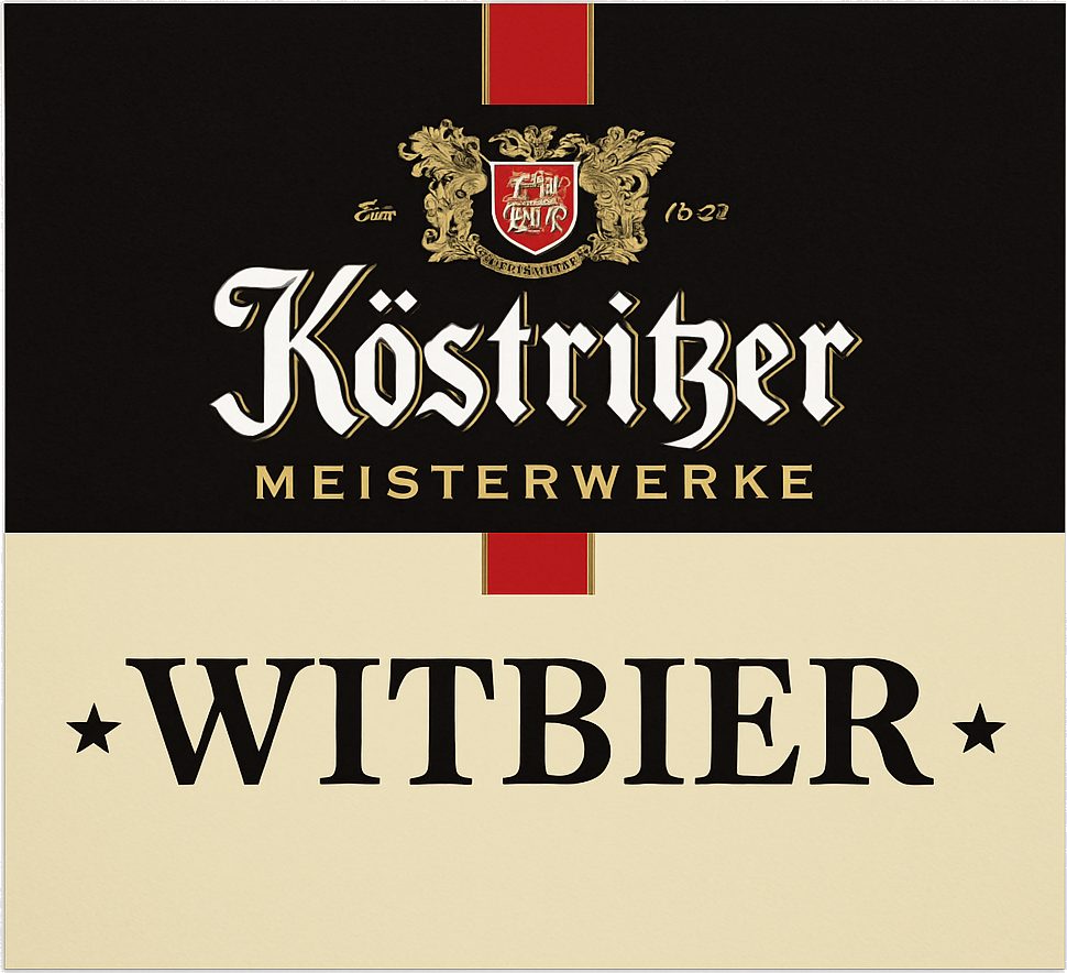 Etiket van Köstritzer Witbier