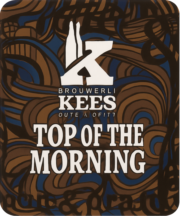 Etiket van Brouwerij Kees Top of the Morning