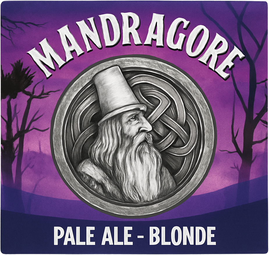 Etiket van Mélusine Mandragore