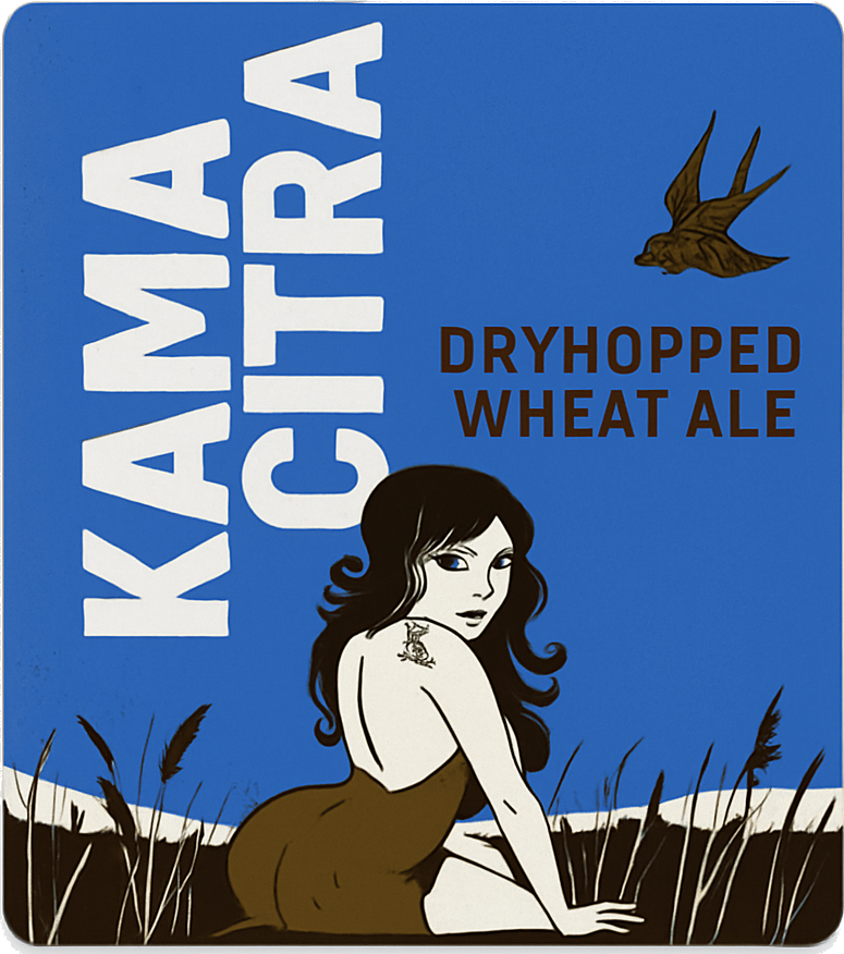 Etiket van Amsterdam Brewboys Kama Citra