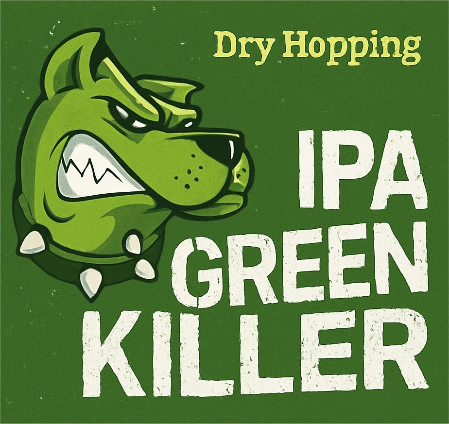 Etiket van Silly Green Killer