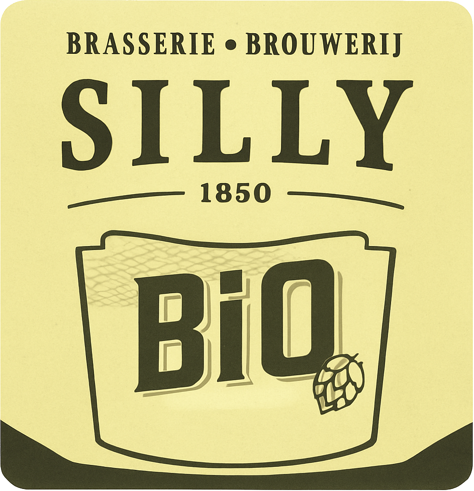Etiket van Silly Pils Bio