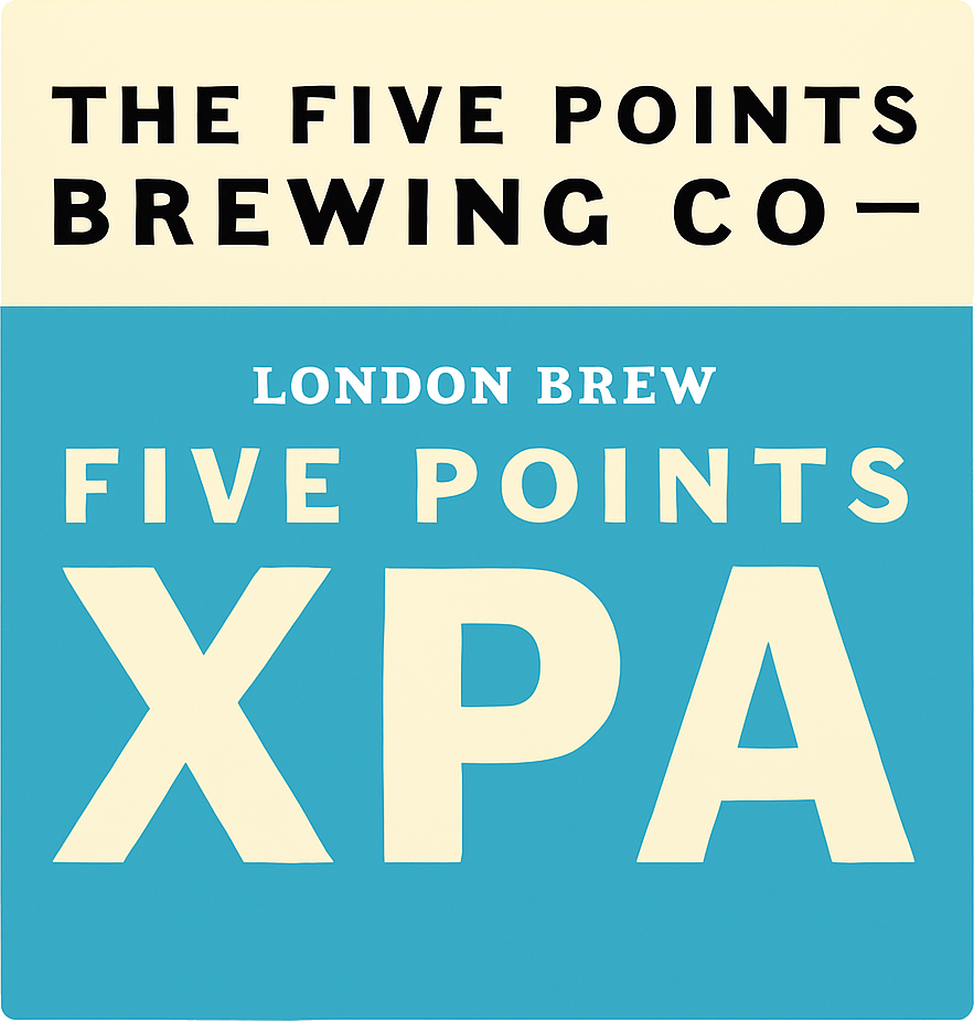 Etiket van Five Points XPA
