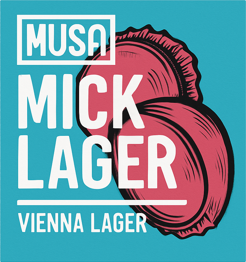 Etiket van Musa Eye of the Lager
