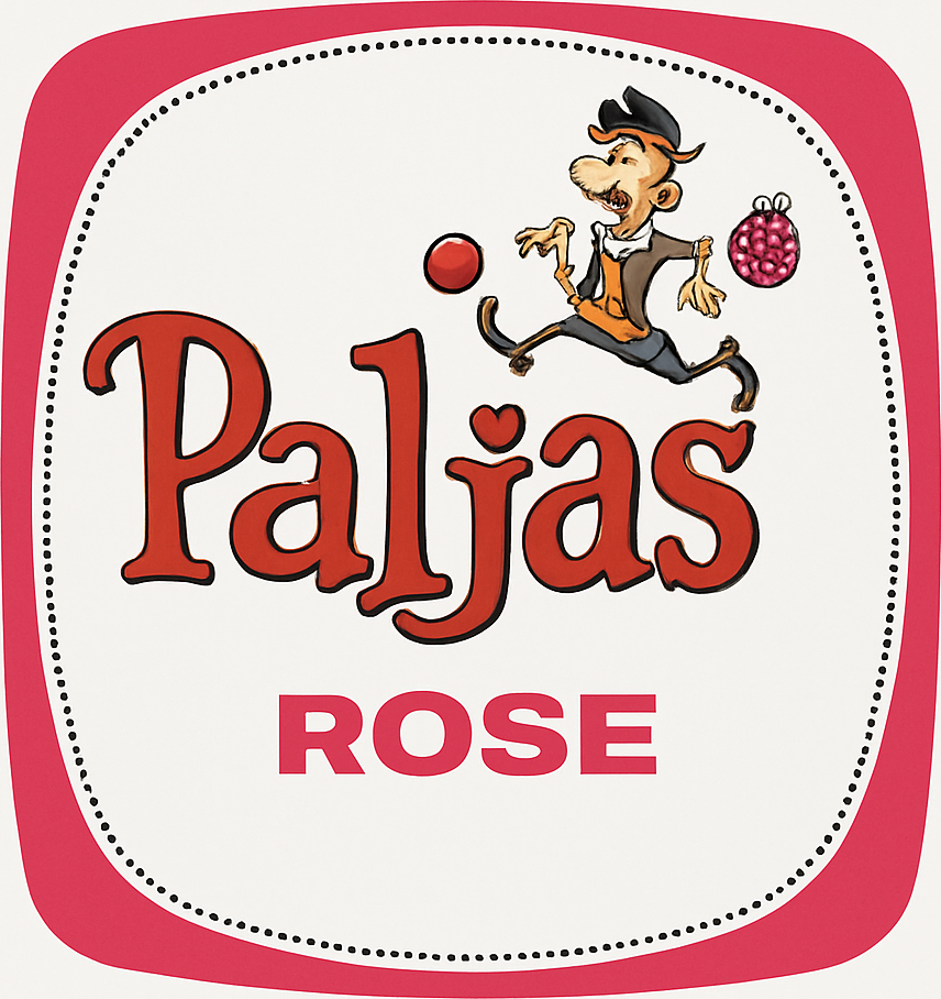 Etiket van Paljas Rosé
