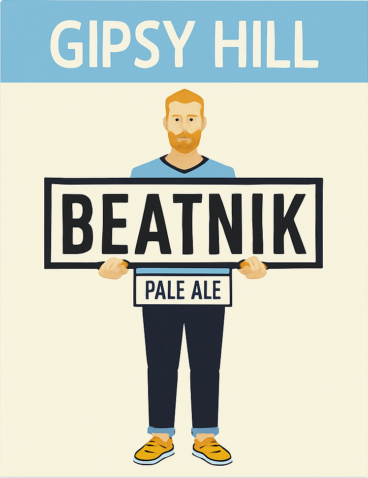 Etiket van Gipsy Hill Beatnik