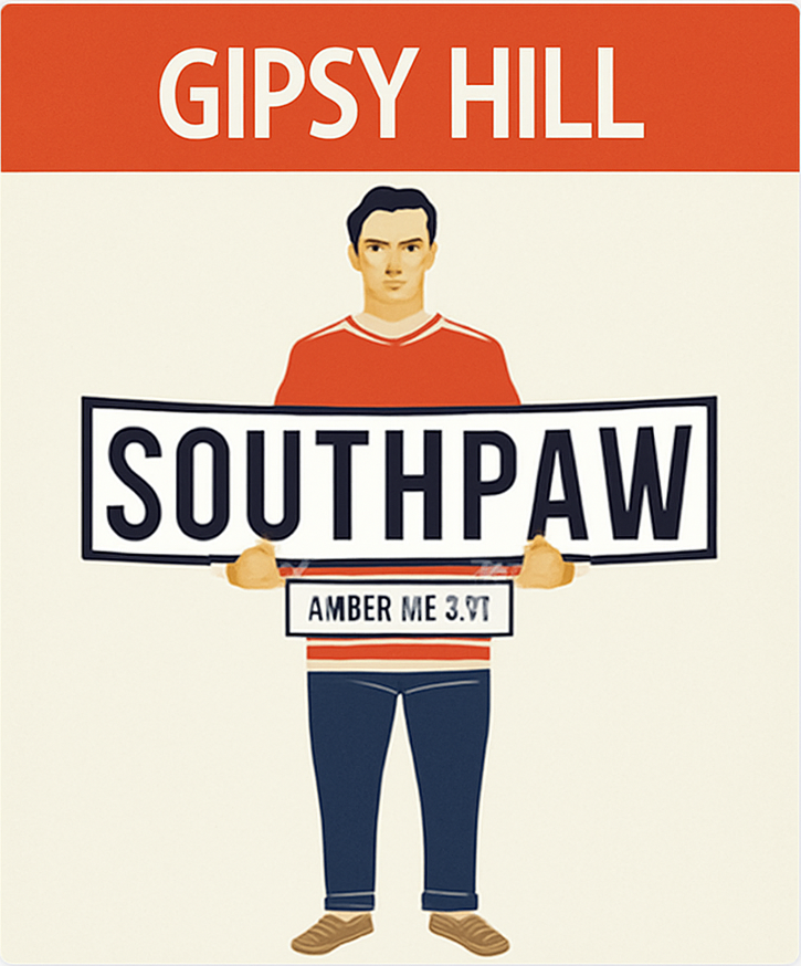 Etiket van Gipsy Hill Southpaw