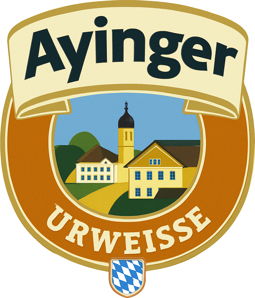 Etiket van Ayinger Urweisse