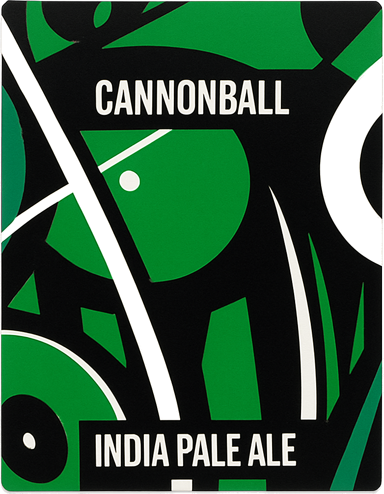 Etiket van Magic Rock Cannonball