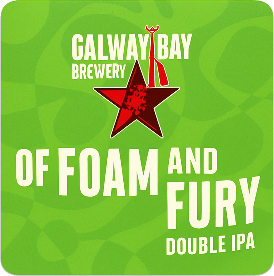 Etiket van Galway Bay Of Foam and Fury