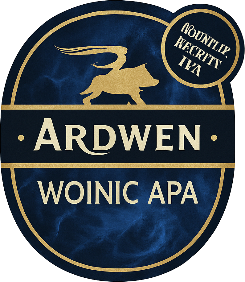 Etiket van Ardwen Woinic APA