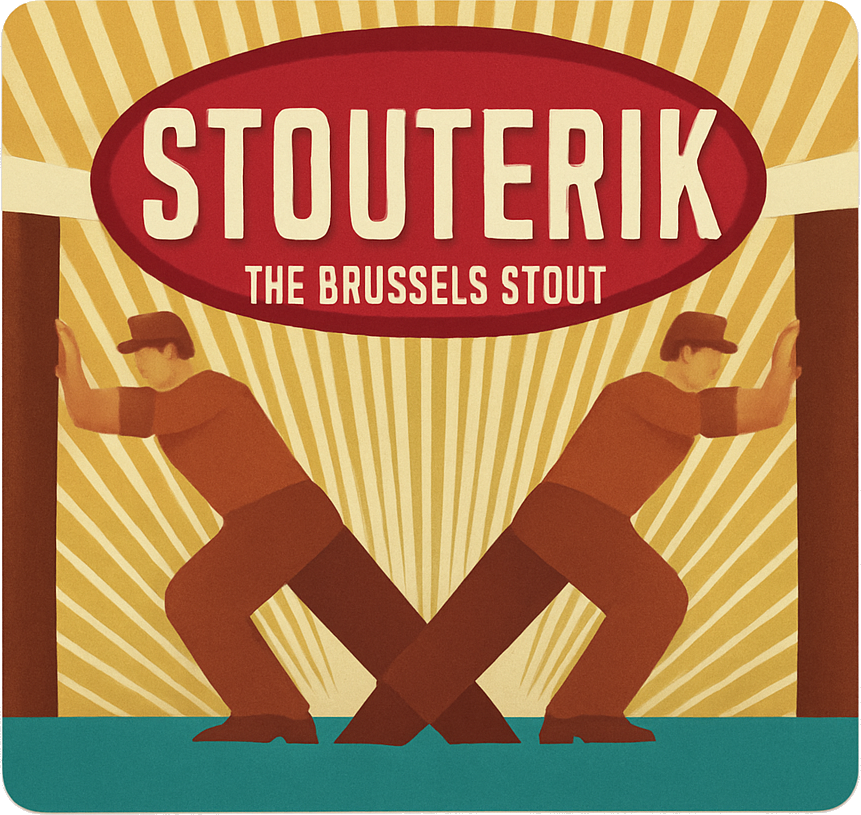 Etiket van Stouterik