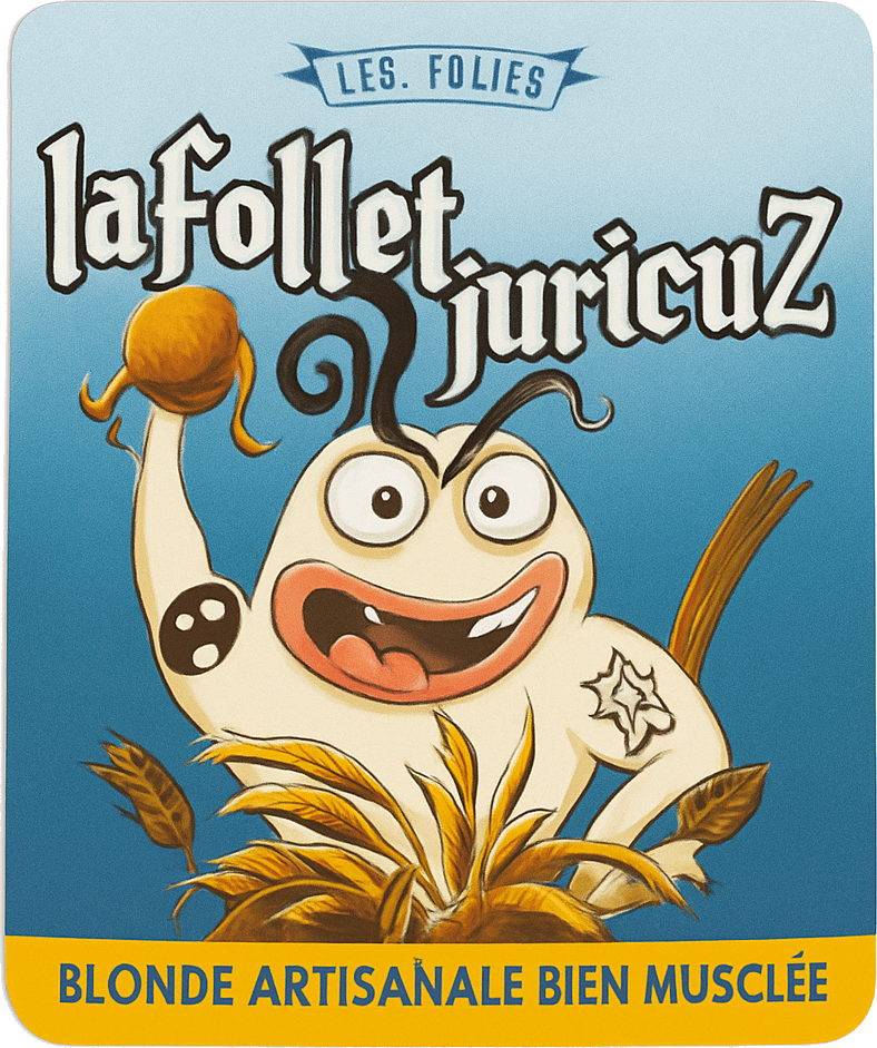 Etiket van De Sutter Folle FurieuZ