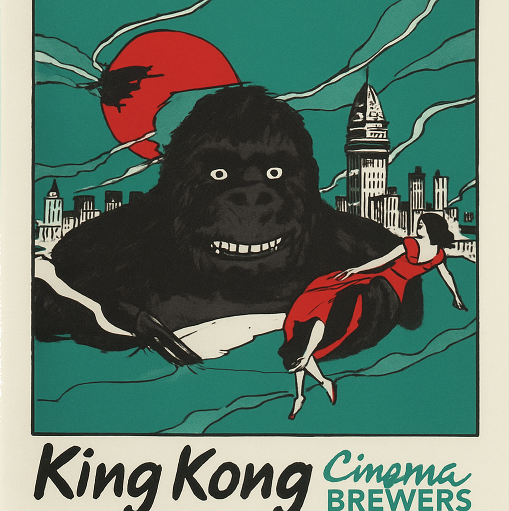 Etiket van Cinema Brewers King Kong
