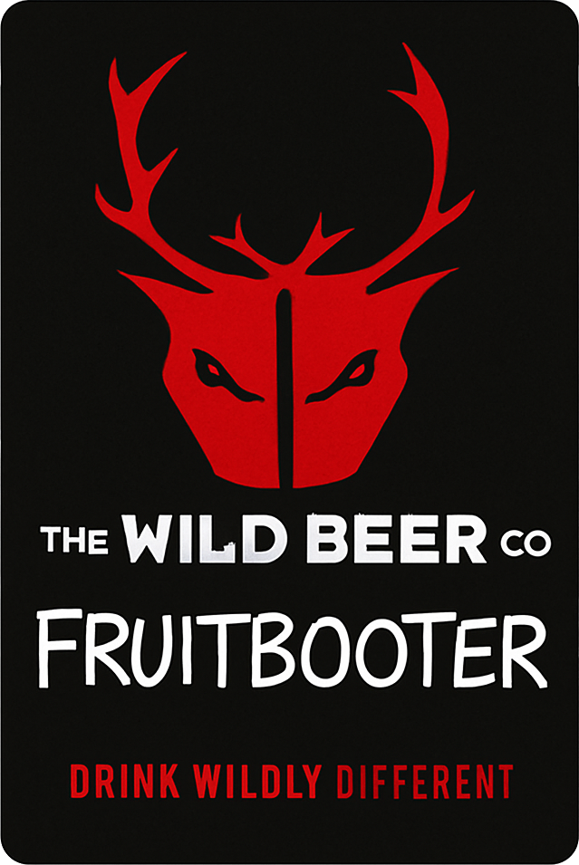 Etiket van Wild Beer Co Fruitbooter