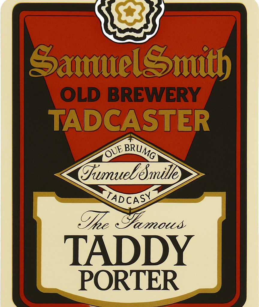 Etiket van Samuel Smith Taddy Porter