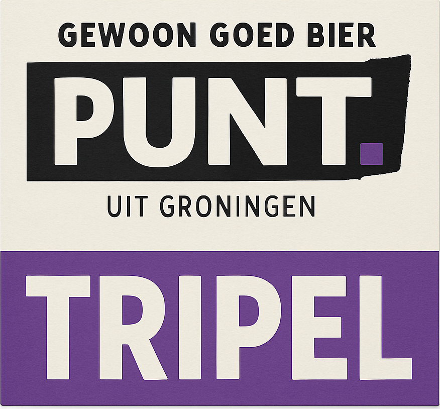 Etiket van Punt Tripel