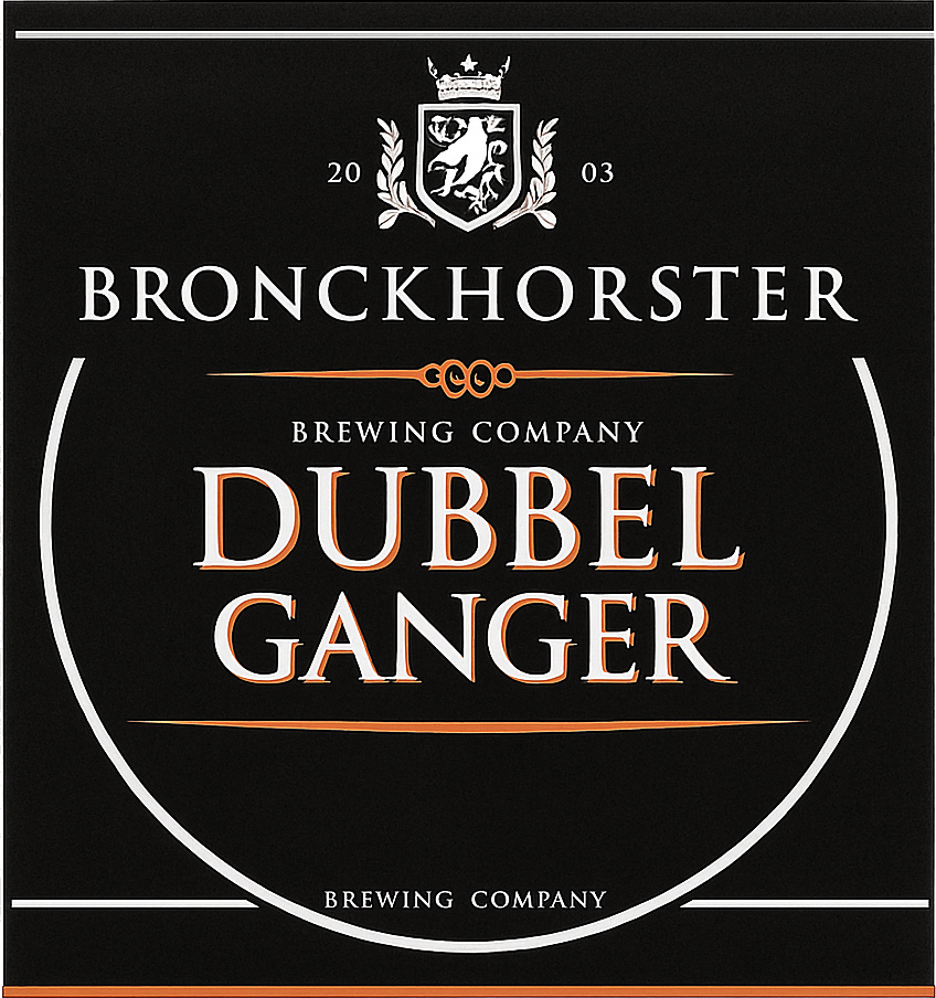 Etiket van Bronckhorster Dubbelganger