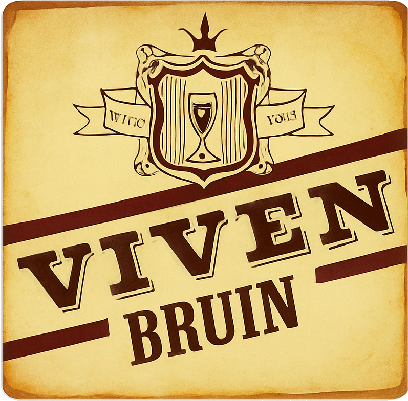 Etiket van Viven Bruin