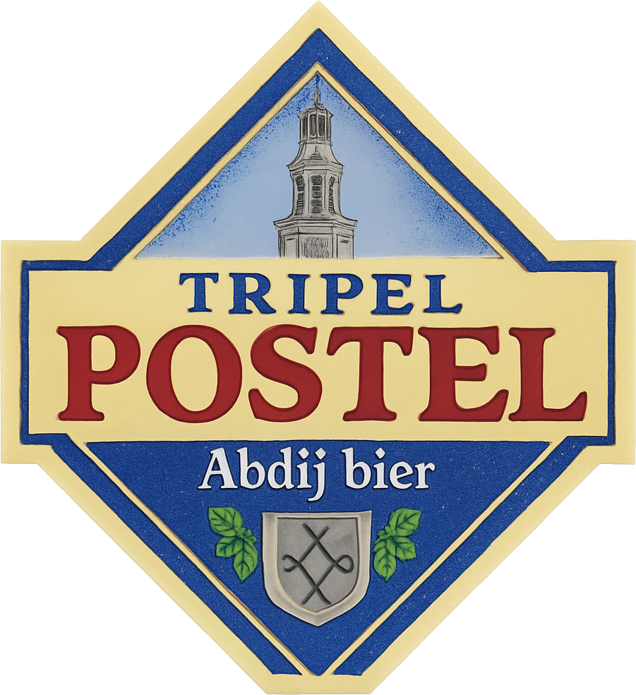 Etiket van Postel Tripel