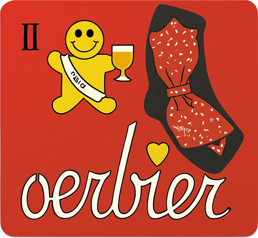 Etiket van De Dolle Oerbier