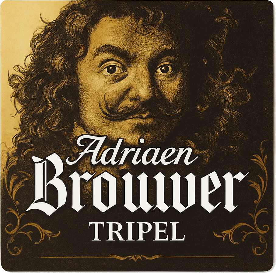 Etiket van Roman Adriaen Brouwer Tripel