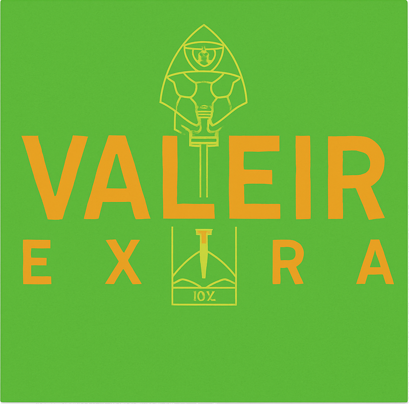 Etiket van Valeir Extra