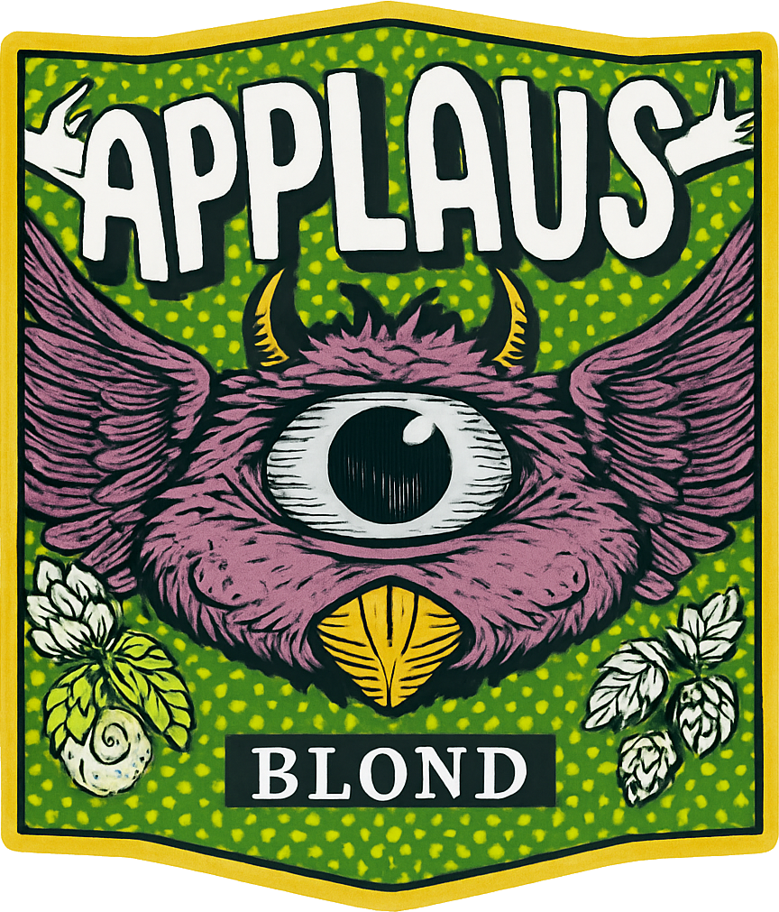 Etiket van Applaus Blond