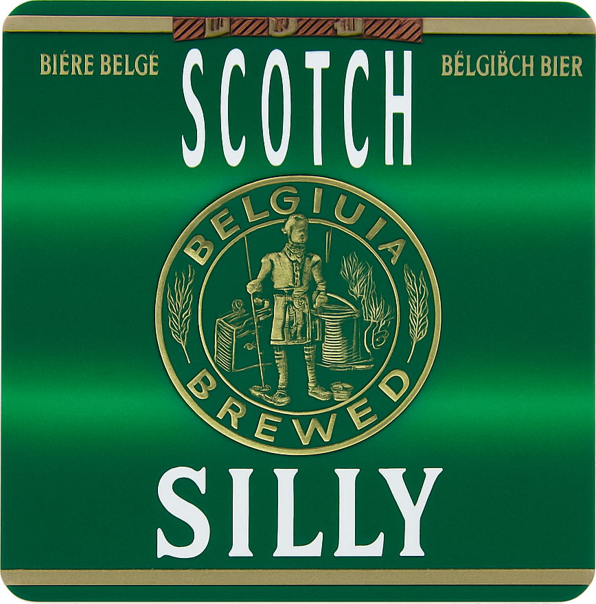 Etiket van Scotch Silly