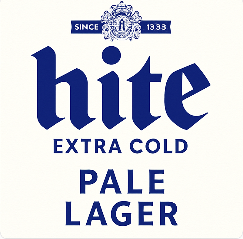 Etiket van Hite Pale Lager