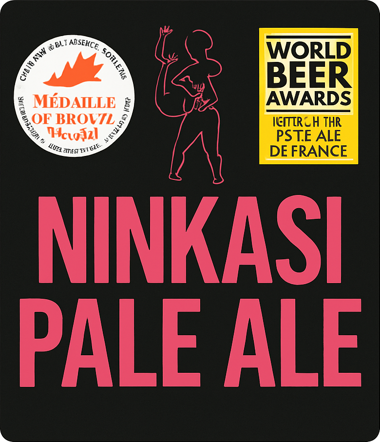 Etiket van Ninkasi Pale Ale