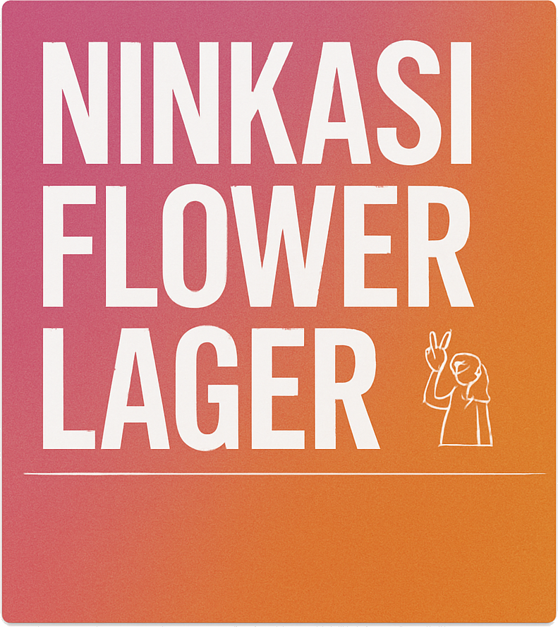 Etiket van Ninkasi Flower Lager