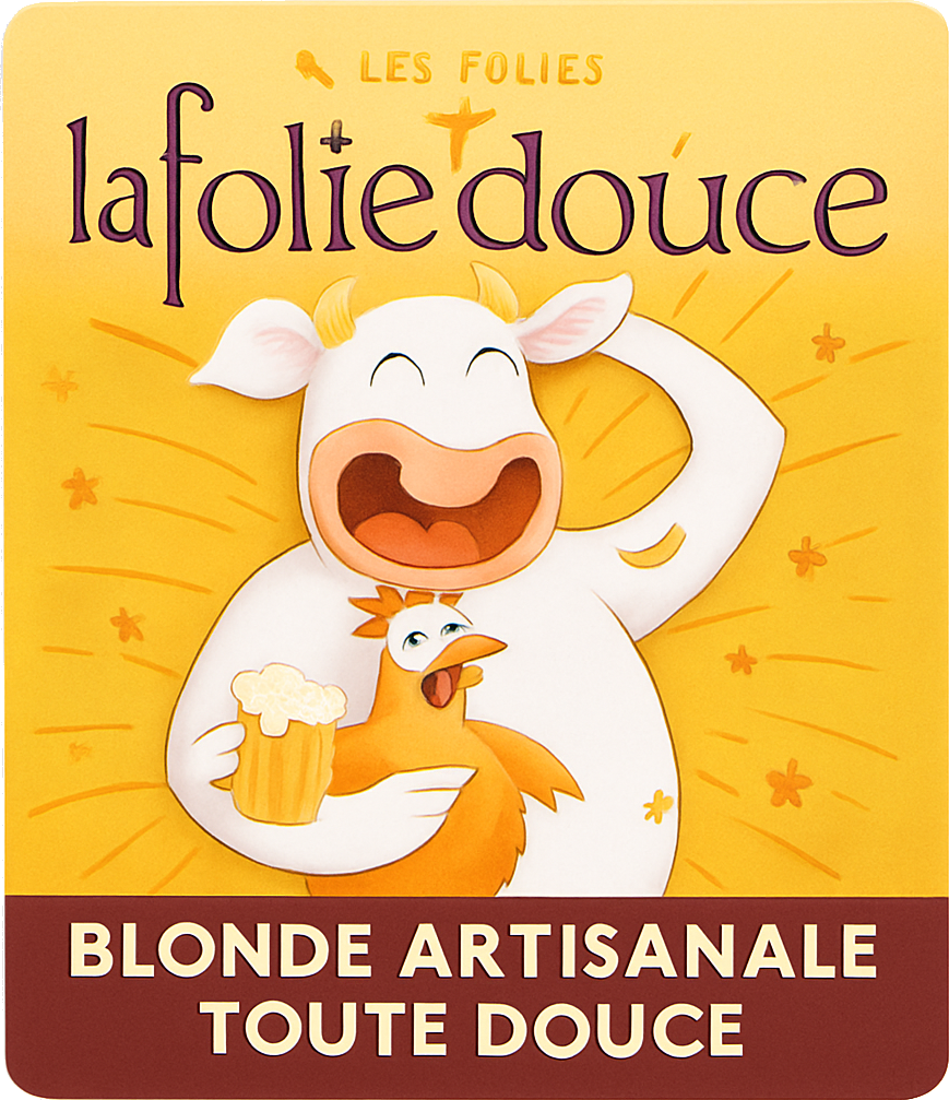 Etiket van De Sutter Folie Douce