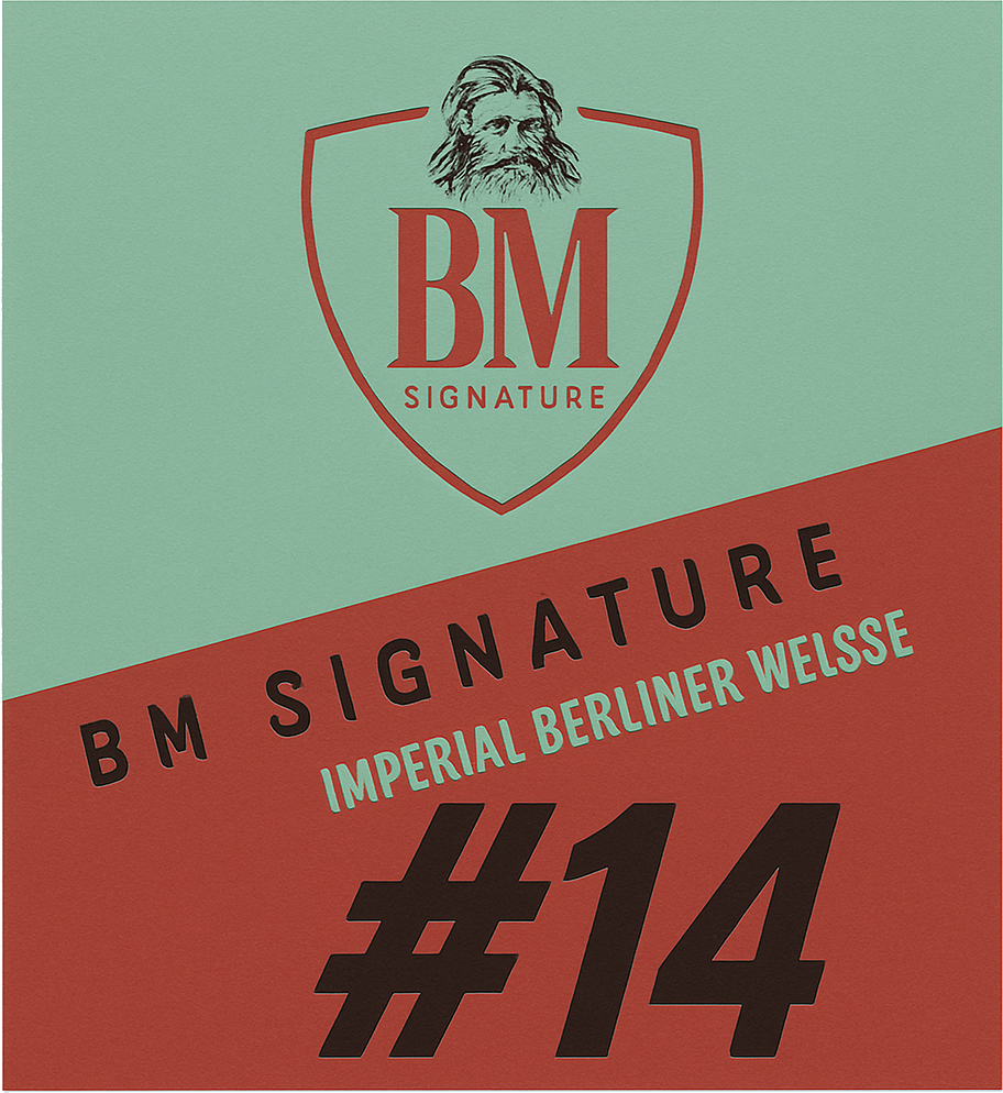 Etiket van BM Signature #14