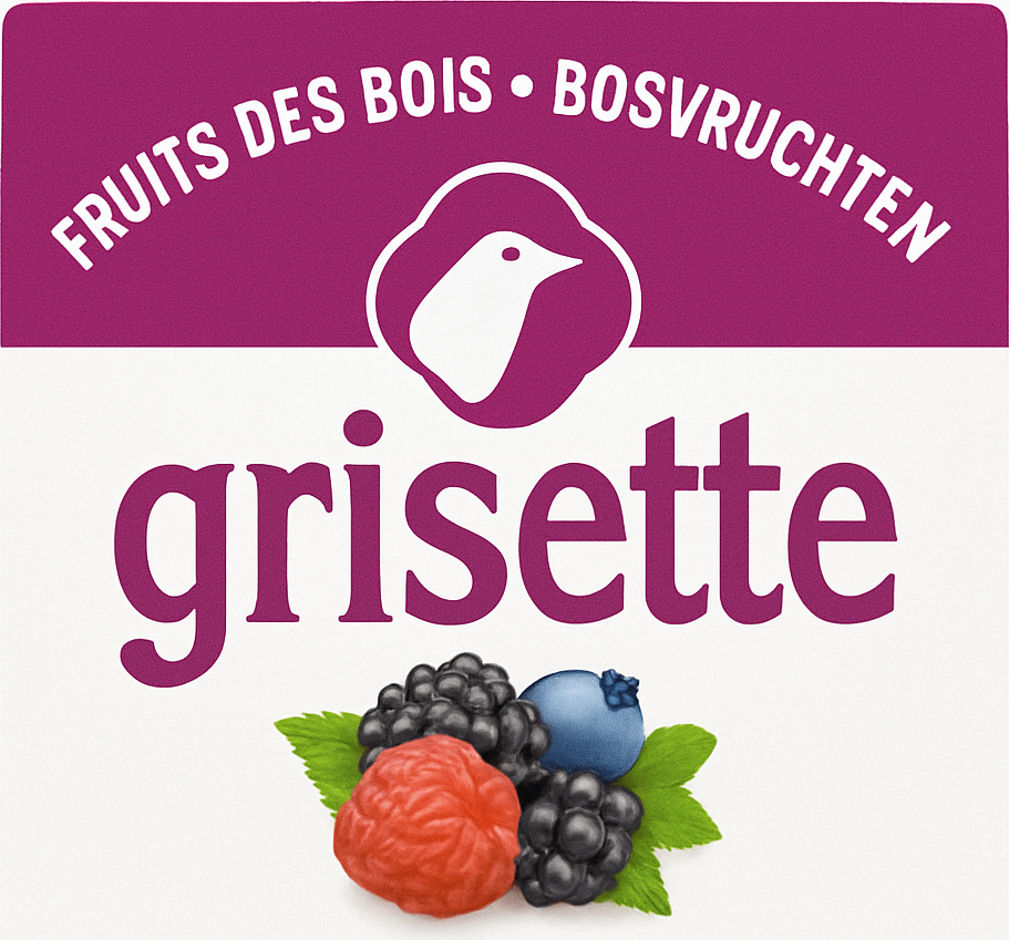 Etiket van Grisette Fruits des Bois
