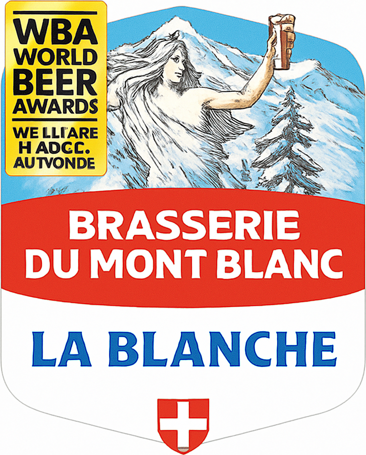 Etiket van La Blanche du Mont Blanc