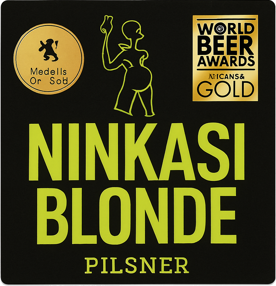 Etiket van Ninkasi Blonde