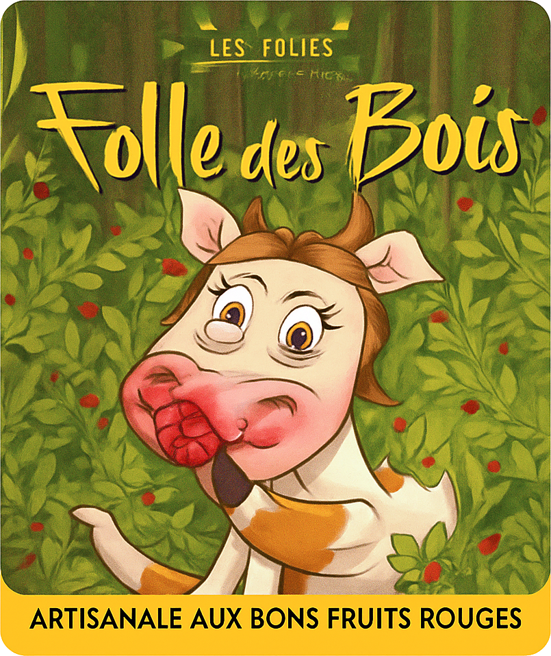 Etiket van De Sutter La Folle des Bois